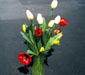 Tulip vase arrangement